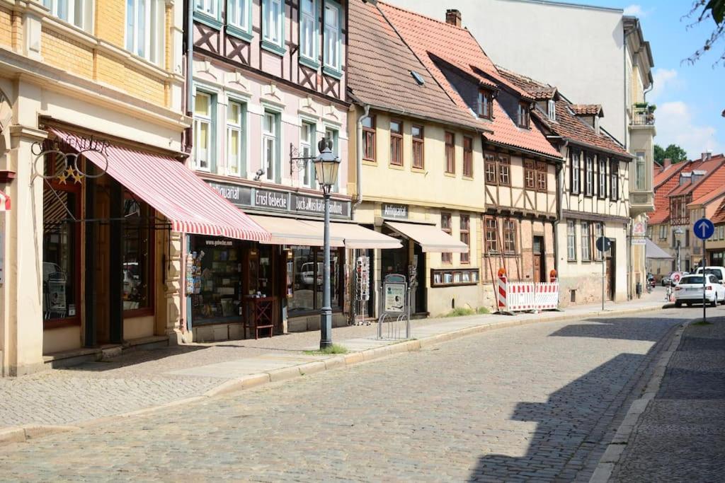 Schoene Ferienwohnung Mit Zwei Schlafzimmern Quedlinburg Exterior foto
