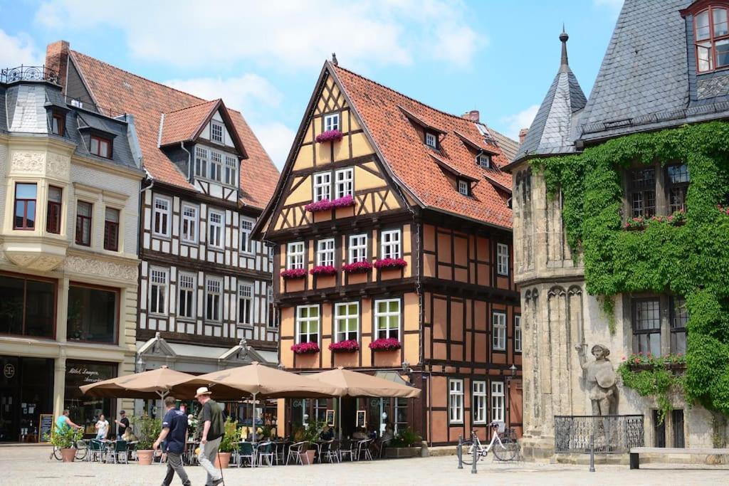 Schoene Ferienwohnung Mit Zwei Schlafzimmern Quedlinburg Exterior foto